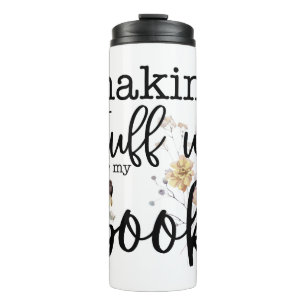 Making Stuff Up for My Book (mit Florals) Thermosbecher