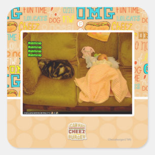 Makitstop Quadratischer Aufkleber