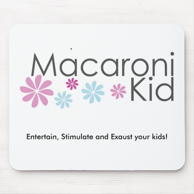 Makkaroni-Mausunterlage Mousepad (Vorne)