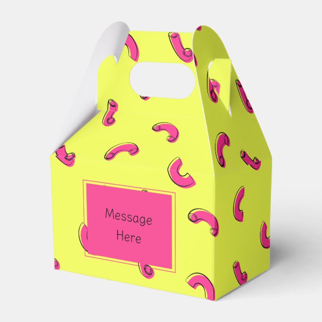 Makkaroni-und-Käse-Geschenkbox Geschenkschachtel (Vorderseite)