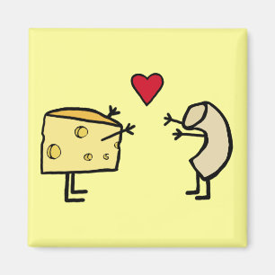 Makkaroni- und Käsemagnet Magnet