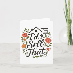 Makler, der das verkaufen würde  karte