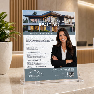 Makler-Marketing-Flyer | Moderner Immobilienmakler Flyer