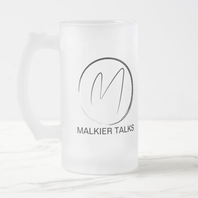Maklier spricht 16oz Mattierte Tasse (Links)