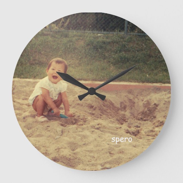 mako firenze きみのじかん展 galleriafirenzeitaly große wanduhr (Vorderseite)