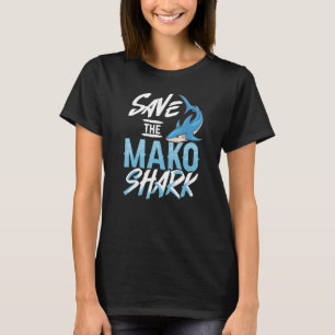 Mako Shark Animal Tooth Ocean T-Shirt