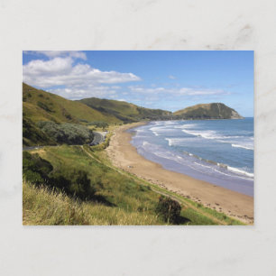 Makorori Beach in der Nähe von Gisborne, Eastland, Postkarte
