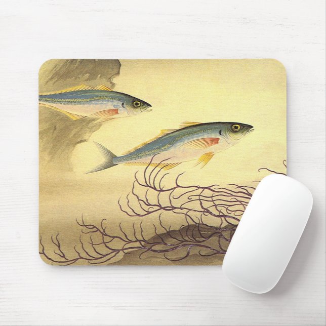 Makrelenfische Schwimmen im Ozean Mousepad (Mit Mouse)