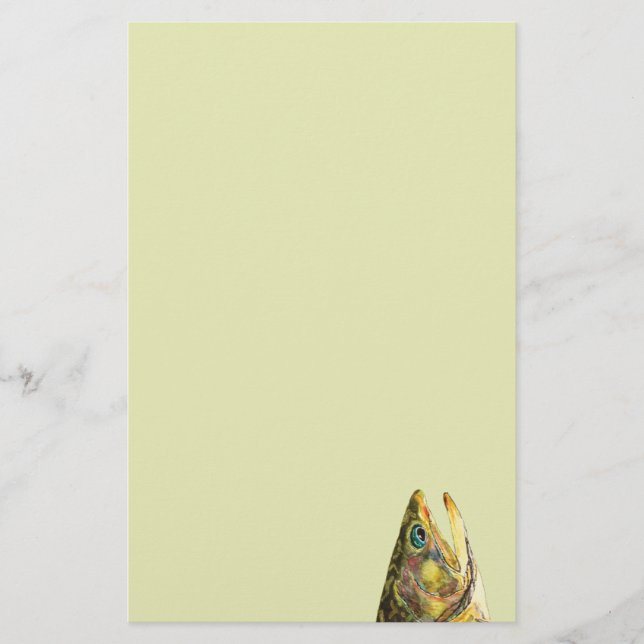 Makrelenfischerei Briefpapier (Vorderseite)