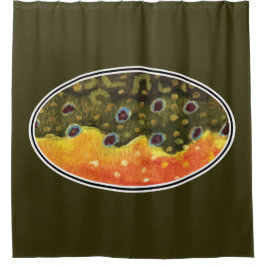 Makrelenfischerei Duschvorhang