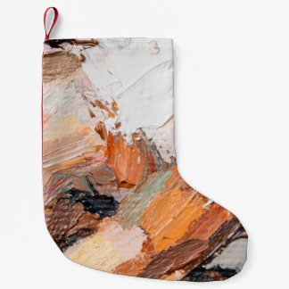 Makro. Abstrakte Kunst. Ausdrucksstark geprägte pa Kleiner Weihnachtsstrumpf