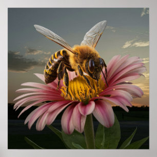 Makro Bee Poster