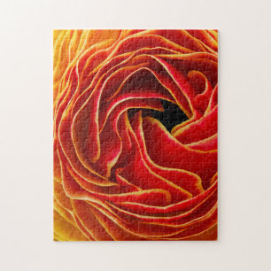 Makro-Blume Blumenfelder Carlsbad, CA Puzzle