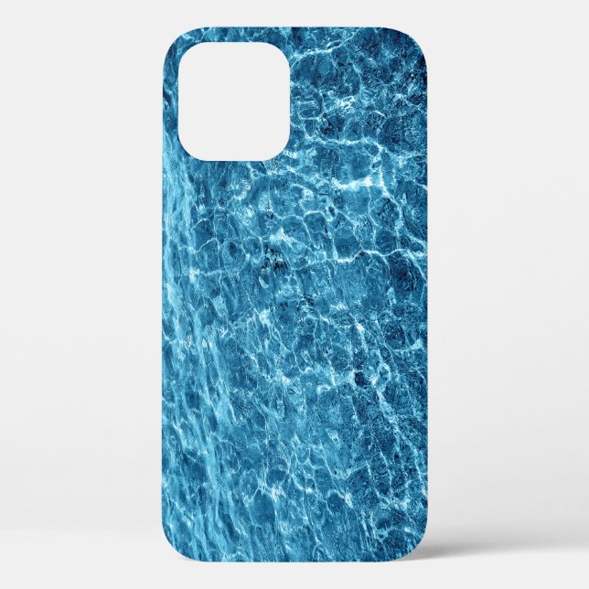 Makro Bubbling Blue Sea Foto Case-Mate iPhone Hülle (Rückseite)