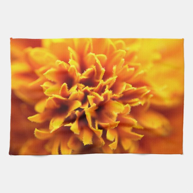 Makro der Studentenblume Geschirrtuch (Horizontal)