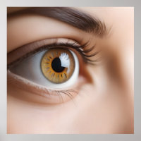 Makro der weiblichen Augen