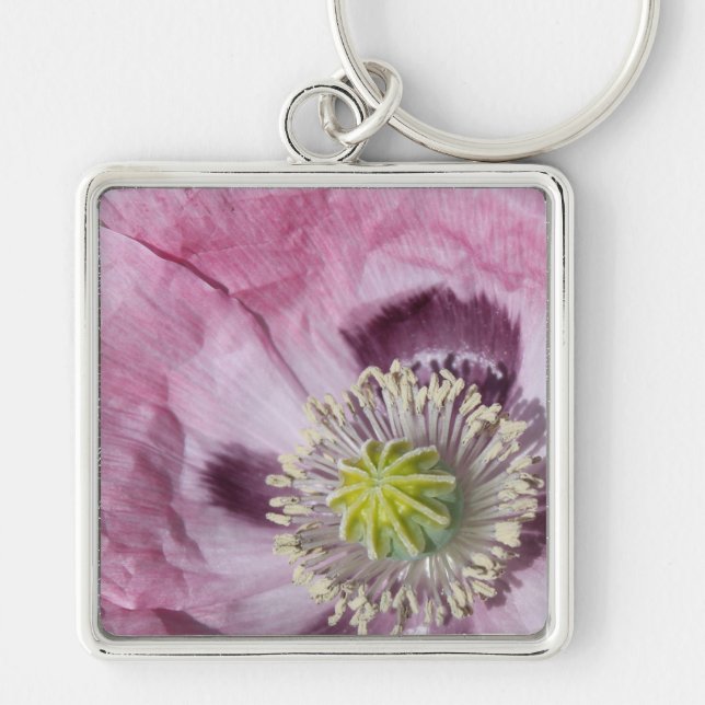 Makro-Foto lila Leidenschaft Blume - Schlüsselanhänger (Vorne)