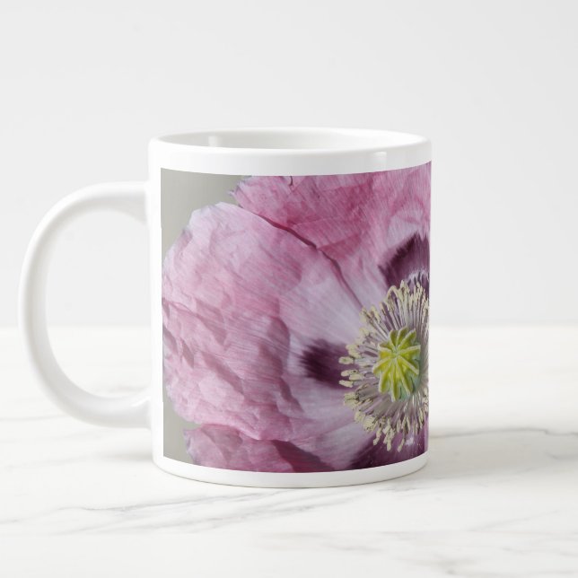 Makro-Foto lila Leidenschaft Blume - Tasse (Links)