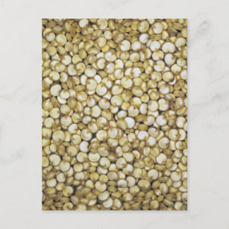 Makro-Foto Quinoa-Körner Postkarte