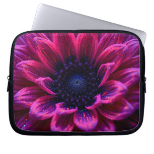 Makro Fuchsiennebel 10 Zoll Laptopschutzhülle