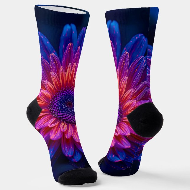 Makro Kristalline Kaskade Socken (Gewinkelt)