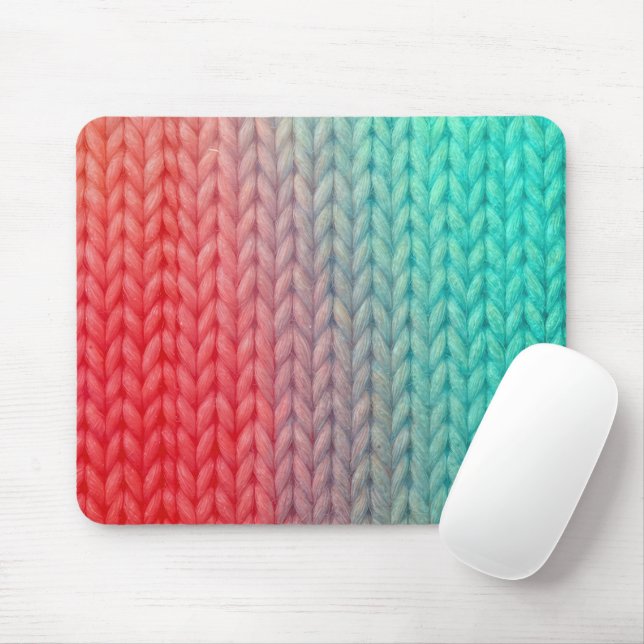 Makro Maschen im Farbverlauf Mousepad (Mit Mouse)
