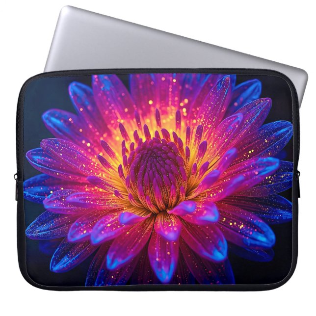 Makro Stellar Burst 15 Zoll Laptopschutzhülle (Vorderseite)