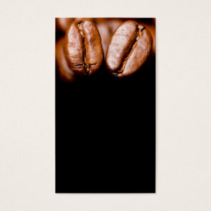 Makro von Kaffeebohnen