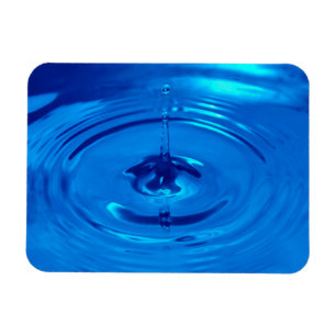 Makro-Wassertropfen Magnet
