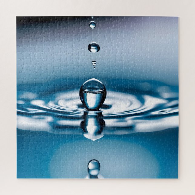 Makro-Wassertropfen Puzzle (Vertikal)
