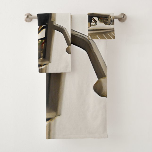 Makroaufnahme der Patrone - Badhandtuch Set (Insitu)