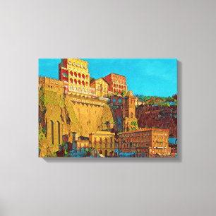 Makroaufnahme der Patrone - Leinwanddruck