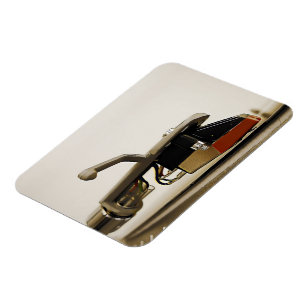 Makroaufnahme der Patrone - Magnet