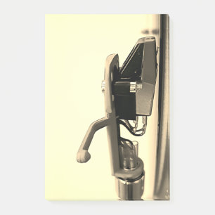 Makroaufnahme der Patrone - Post-it Klebezettel