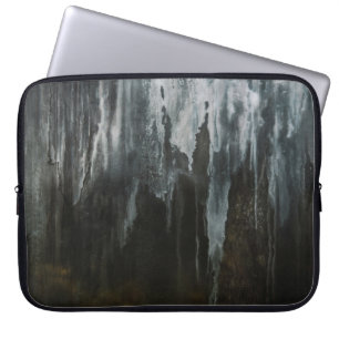 Makrofotografie der Eisbildung Laptopschutzhülle