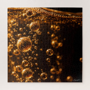 Makrofotografie von gärendem Apfelwein Puzzle