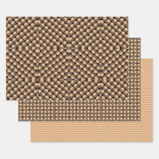 Makronenpapier Geschenkpapier Set