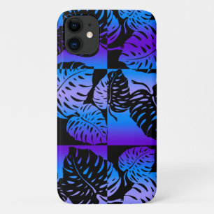 Makua Monstera Hawaiian Striped Lila Case-Mate iPhone Hülle