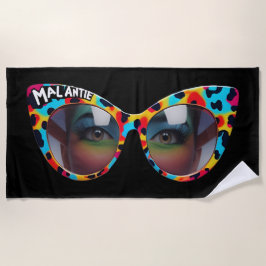 MAL ANTIE / Crazy Aunt Afrikaanse Humor Strandtuch