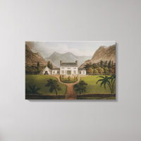 Mal-Maison von Bonaparte in St. Helena, 1821