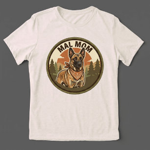 Mal Mom Tri-Blend-T-Shirt Belgischer Malinois Ma Tri-Blend Shirt