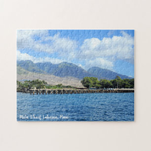 Mala Wharf in Lahaina Maui Puzzle