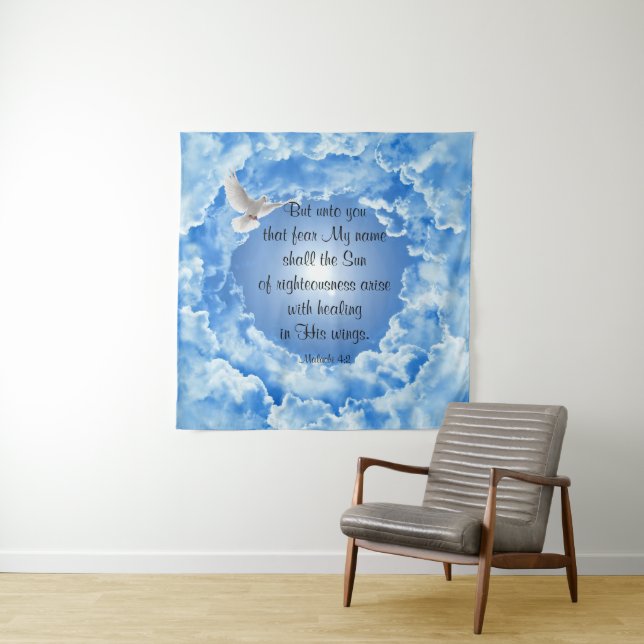 Malachi 4:2 wandteppich (Beispiel)