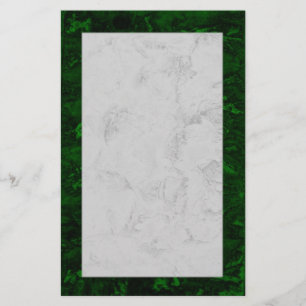 Malachit und Marmor Briefpapier