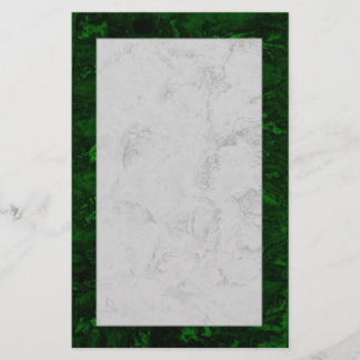 Malachit und Marmor Briefpapier