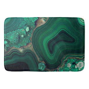 Malachite Bath Mat Badematte