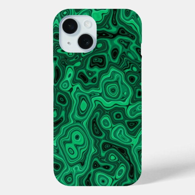 Malachite Green Case-Mate iPhone Hülle (Rückseite)