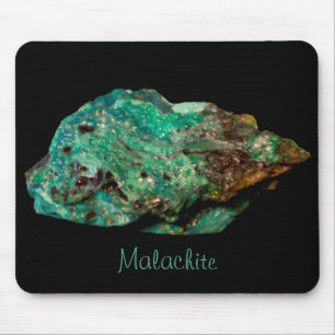 Malachite Green Mineral Rock Nature Fotografy Mousepad