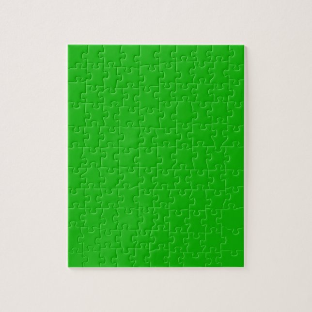 MALACHITE GREEN (Vollfarbe) ~ Puzzle (Vertikal)