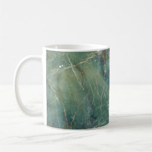 Malachite Grüne Marmor Details Textur Kaffeetasse